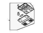 1K0947105TWRB - Body: Front Lamp Assembly for Volkswagen Image