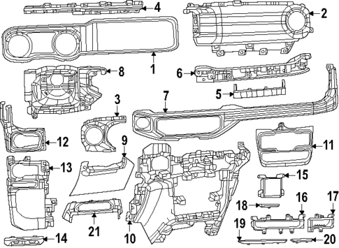 Navigation System for 2024 Jeep Gladiator #0