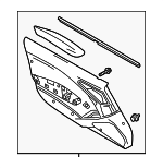 6TK40U0DAA - : Door Trim Panel for Mopar Image