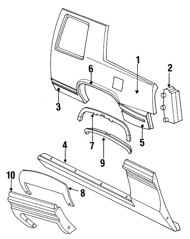 20645122 - : Quarter Panel for GM Image