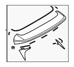 KD5351960C50 - : Rear Spoiler for Mazda: CX-5 Image