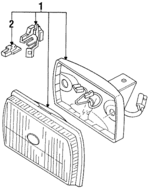 E9JY15200A - Electrical: Fog Lamp Assembly for Ford Image
