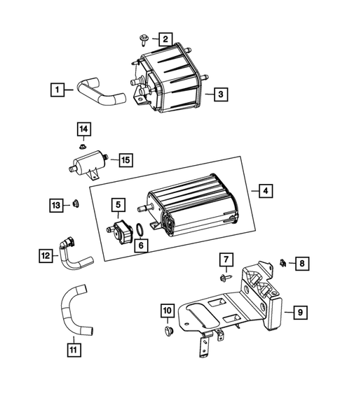 Vacuum Canister for 2012 Ram 2500 #0