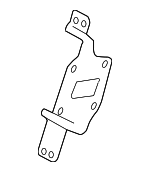 280381KK0A - : AM/FM CD Mount Bracket for Nissan Image