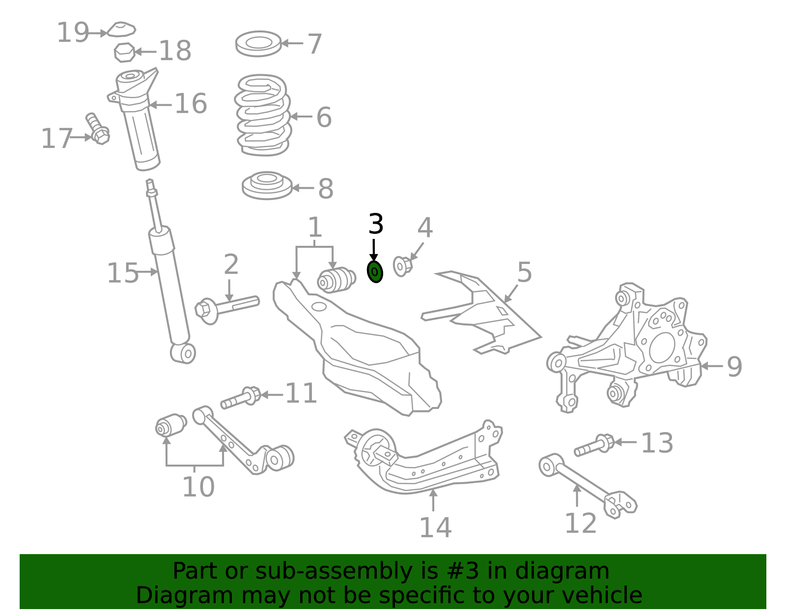 48198-07010 - Lower Control Arm Adjust Cam 2016-2026 Toyota | Longo ...