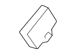 4G0907577 - Body: Control Module Cover for Audi Image
