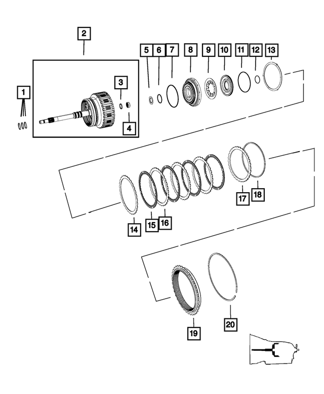 52108413AA - : Piston for Mopar Image