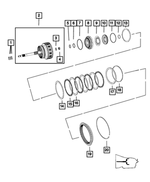 52108413AA - : Piston for Mopar Image