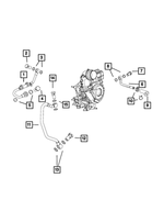 68148137AA - Cooling: Banjo Bolt for Jeep: Grand Cherokee | Ram: 1500, 1500 Classic Image