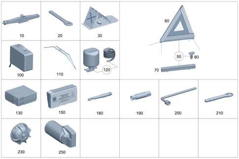 Tools and Accessories for 2025 Mercedes-Benz E350 #0