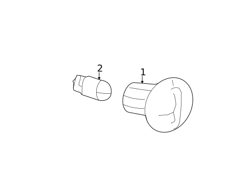 Side Repeater Lamps for 2012 Fiat 500 #0