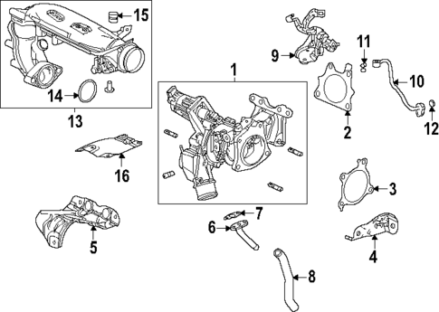 Turbocharger & Components for 2025 Honda Civic #0
