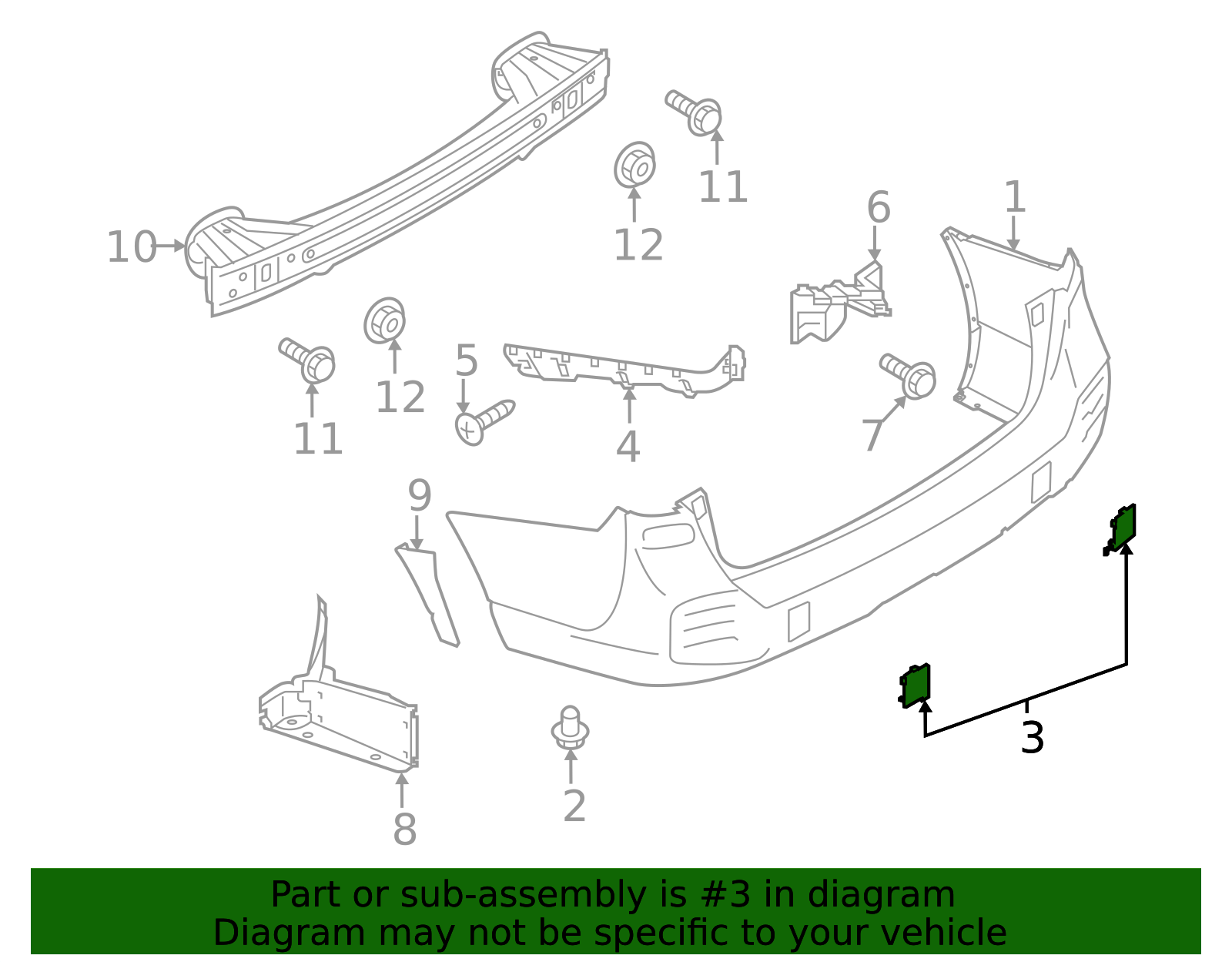 2022-2025 Subaru Tow Eye Cap 57731AN45A | OEM Parts Online