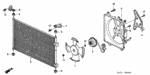 938910401208 - Body/Air Conditioning: SCREW-WASHER (4X12) for Honda Image