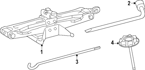 Jack & Components for 2025 Toyota Grand Highlander #0