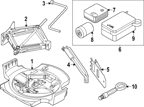 Jack & Components for 2025 BMW X3 #0