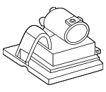9069908 - Electrical: License Lamp for Mercedes-Benz Image