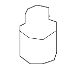 8K0201274B - Fuel System: Insulator Pad for Audi: A4, A4 Quattro, A5, A5 Quattro, A7 Quattro, A8 Quattro, allroad, Q5, Q7, RS5, RS7, S4, S5, S7, S8, SQ5, SQ5 Sportback, SQ7, TT Quattro, TT RS Quattro, TTS Quattro Image