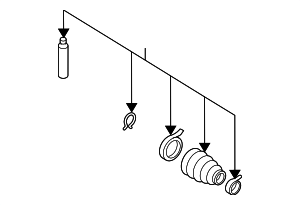 C9BDACA025 - : Outer Boot for Nissan: Murano Image