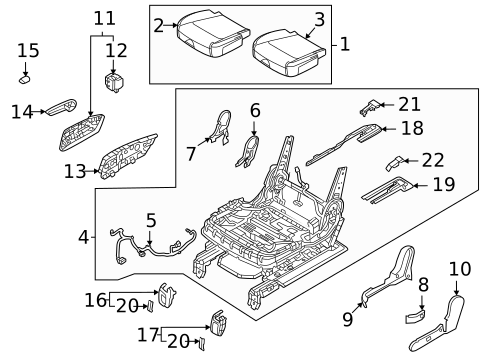 Second Row Seats for 2024 Kia Sorento #2