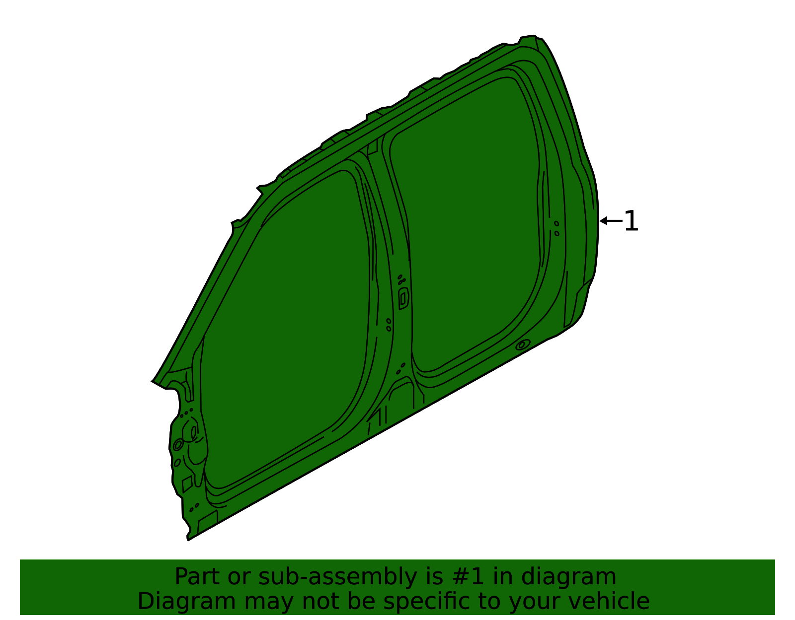 FL3Z-16211A11-A Aperture Panel fl3z16211a11a | Fairway Ford OEM Parts