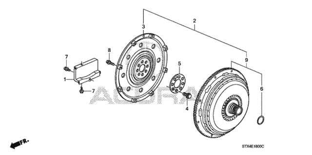 Torque Converter for 2007 Acura MDX #0