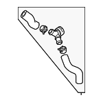 2017-2023 Audi - Hose Assembly