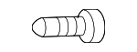 90120S0KA00 - Body: Nameplate Screw for Honda: Civic, Element, Odyssey, Pilot, Ridgeline Image