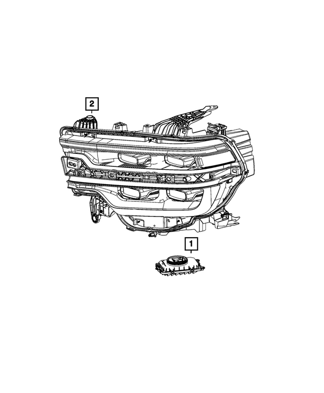 68619280AC - Electrical: Lighting Control Module, Right &amp; Left for Mopar Image