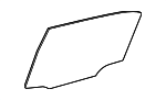 6811312860 - Body: Movable Glass for Toyota Image image