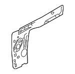 7L2Z78237A05B - Body: Water Shield for Ford: Explorer, Explorer Sport Trac | Mercury: Mountaineer Image