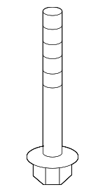 99907205001 - Suspension: Lower Control Arm Bolt for Porsche: 911, Boxster, Cayman Image