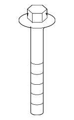 90037827901 - : Track Bar Bolt for Porsche: 911, Boxster, Cayman Image