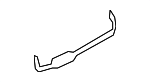 4M0809397A - Body: Inner Pillar Lower Insulator for Audi Image image