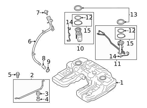 Hardware, Fasteners & Fittings for 2015 BMW X5 #0