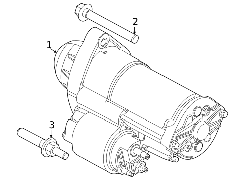Starter & Related Components for 2025 Ford Mustang #0