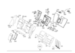 2128200998 - Rear Seat: Heater Pad for Mercedes-Benz: E250, E350, E400, E550 Image