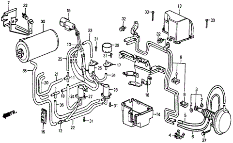 Select Control 2/4WD for 1985 Honda Civic #0