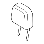 MJ7Z78611A08CJ - : Headrest, Outer for Lincoln: Corsair Image