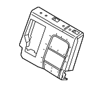 LJ7Z7866801A - Body: Seat Back Pad for Lincoln: Corsair Image
