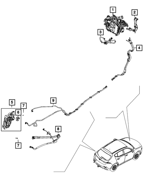 Vacuum Canister/Leak Detection Pump for 2025 Dodge Hornet #0