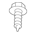 304017005011 - Electrical: Headlamp Assembly Upper Bolt for Mercedes-Benz Image