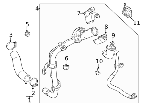 Fuel System Components for 2023 Kia Niro #1