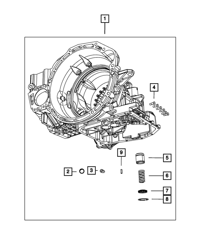 152127 - 4-Speed; Automatic VLP Transaxle: Transmission Oil Pump Ball for Mopar Image