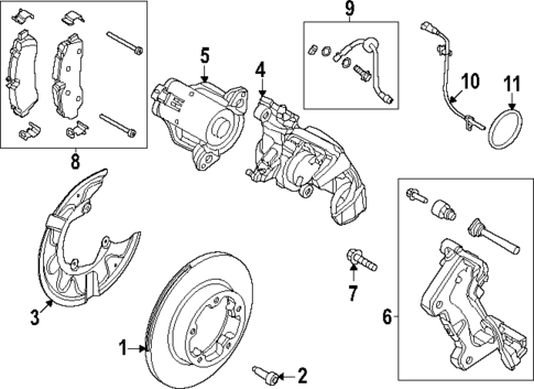 Rear Brakes for 2025 Ford Transit-350 HD #1