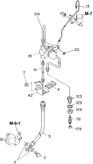 MT Clutch Piping for 1997 Honda Passport #0