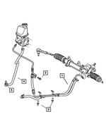 5272319AM - Steering: Power Steering Pressure Hose for Mopar Image