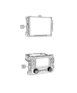 5091060AH - Electrical: Multi Media Radio for Mopar Image