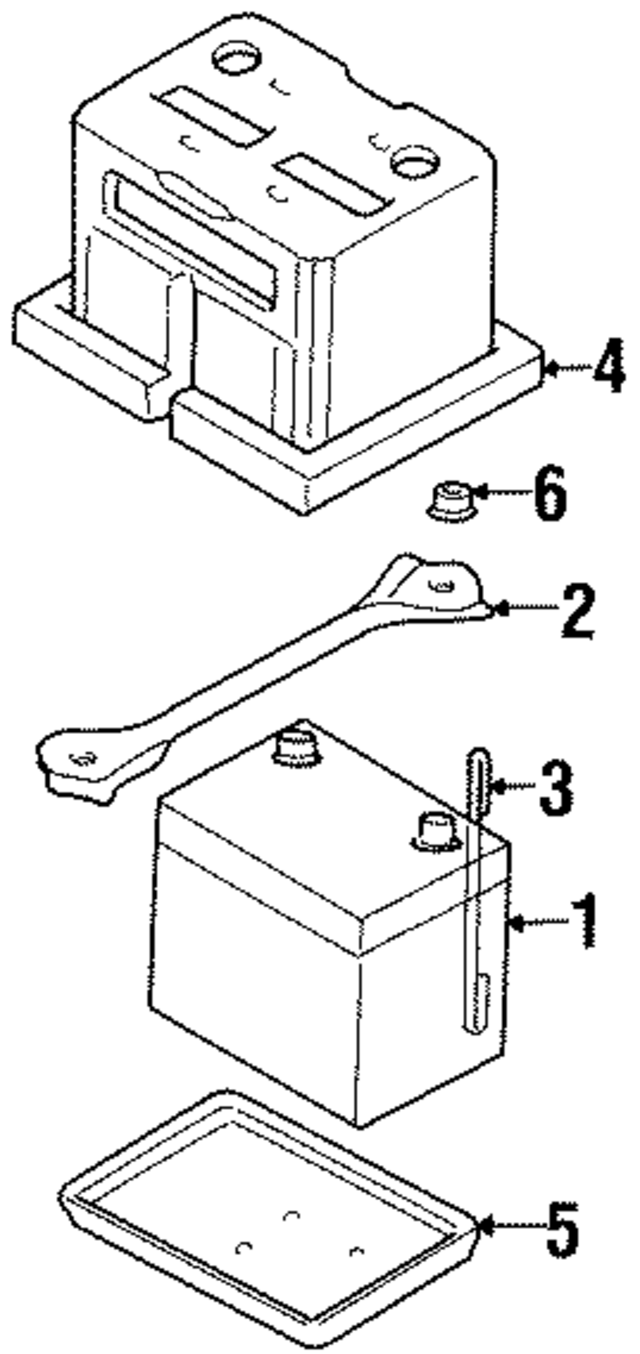 2443145V00 - : Battery Cover for Nissan Image