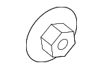 N91068501 - Fuel System: Tank Shield Nut for Volkswagen Image